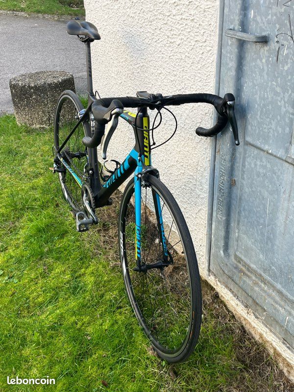Vélo De Route Giant TCR C3 En Fibre De Carbone - Taille M - Occasion (voir Photos)
