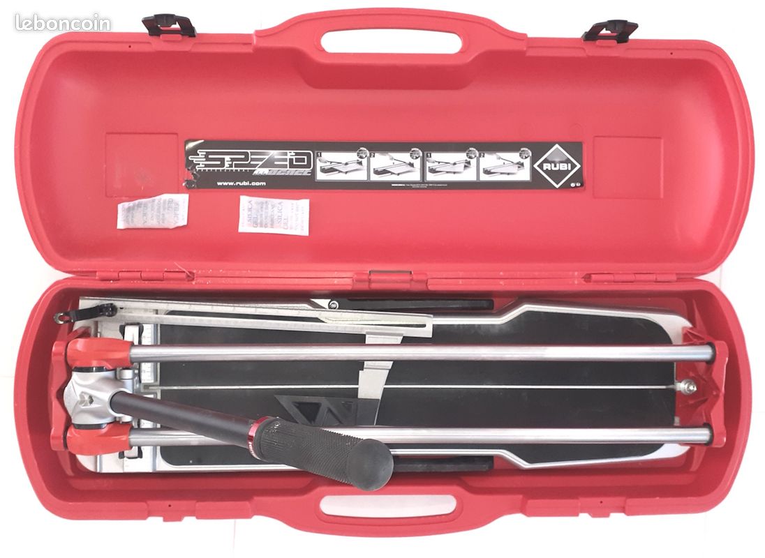 Coupe-carreaux manuel RUBI Speed 62 magnet + coffret, L.620 mm (image 1)