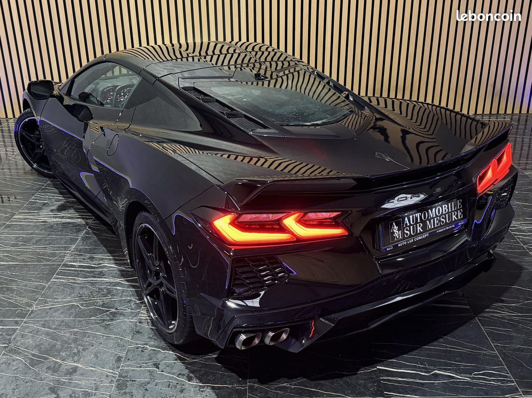 CHEVROLET CORVETTE TARGA 6.2 V8 482 BVA C8 Stingray IMMAT FRANCE 2LT ETAT NEUF 1ERE MAIN RIEN A PREVOIR (image 23)