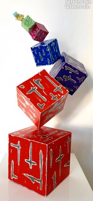 Sculpture "LE TEMPS QUI PASSE" (image 1)