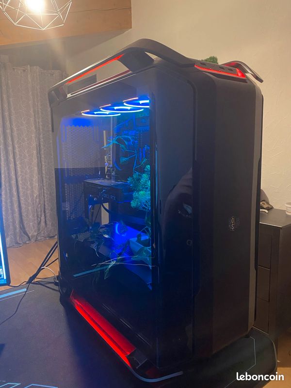 Boîtier PC Spirit Of Gamer - INFINITY DARK Boitier PC Gamer Noir RGB