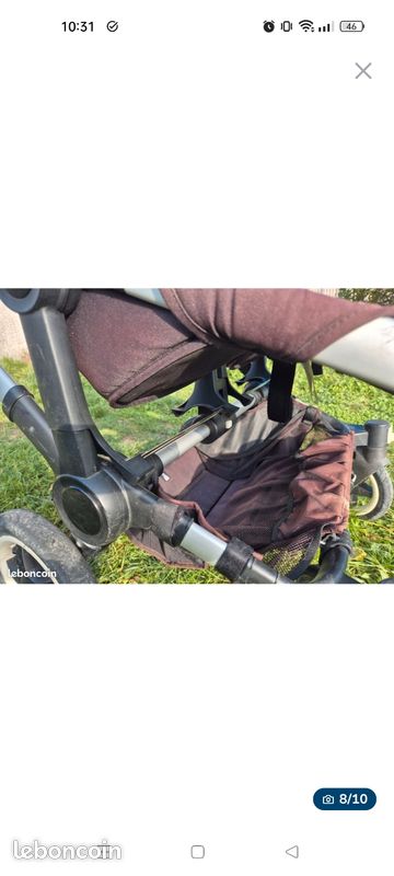 Poussette double bugaboo twin jumeaux (image 5)