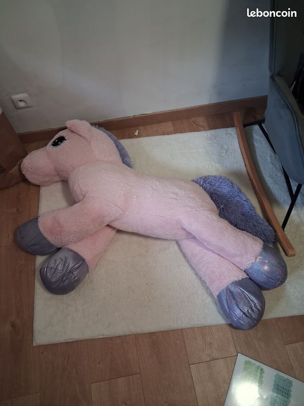 Peluche licorne geante (image 2)