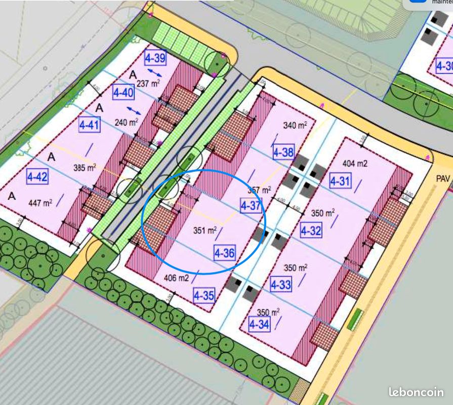 Terrain ZAC plesse · à Betton · 165 000 €