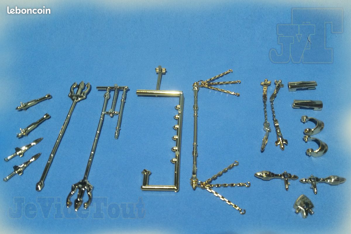 1987 SAINT SEIYA Vintage Chevaliers du Zodiaque OR Piece BALANCE arme chaine