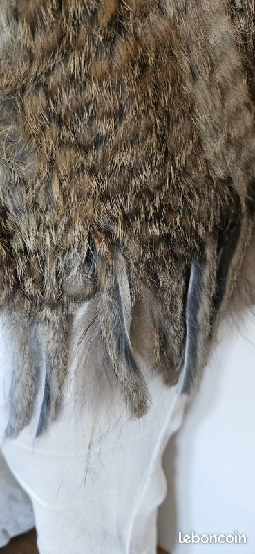 Veste sans manche en fourrure de lapin (image 4)