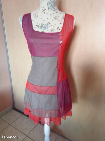 Tunique verte grande taille pour femme sur