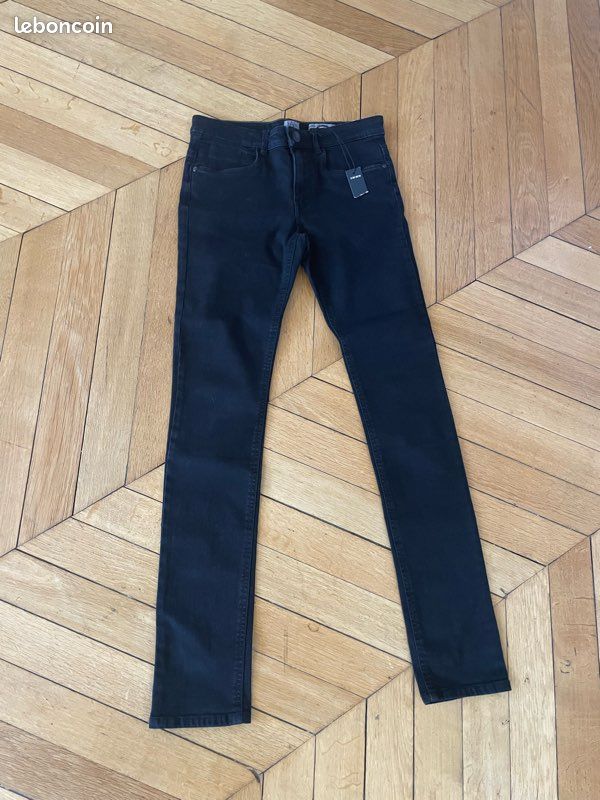Jean Skinny noir IKKS taille 14 (image 1)