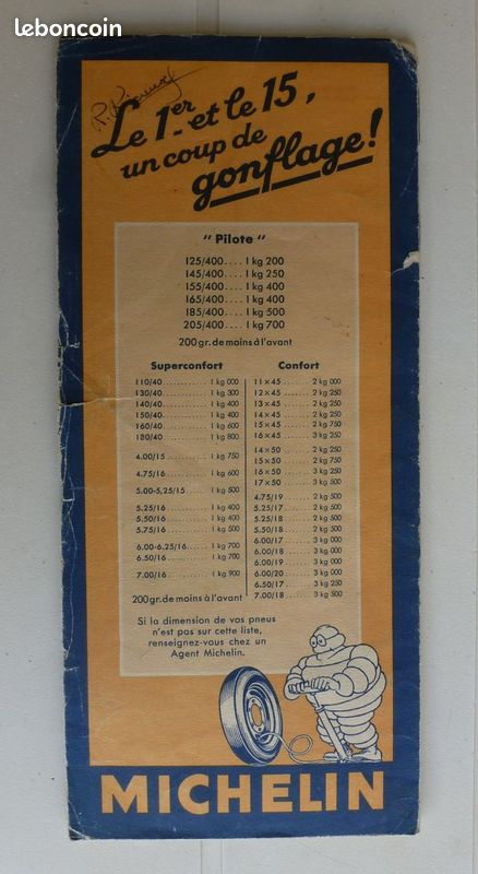 CARTE MICHELIN - Carte N° 84 - Marseille Menton - 1942 - Bel Etat EUR 7