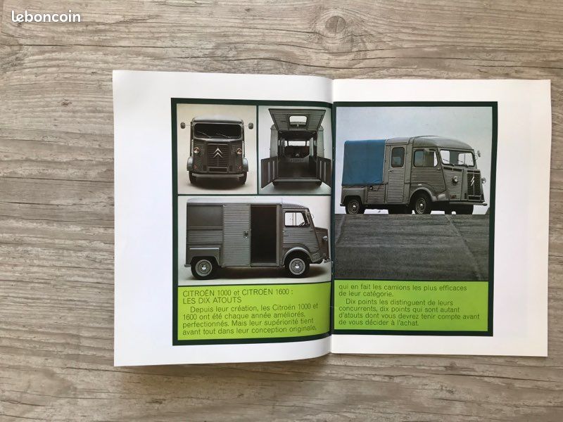 Dépliant publicitaire Citroën 1000 - 1600 HY (image 2)