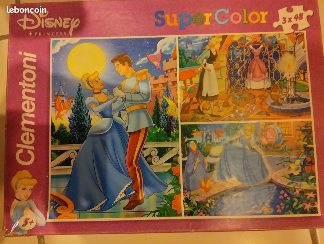 Puzzle Clementoni disney princesses 48 pièces (image 1)