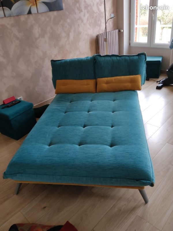 Vends canapé avec dossiers amovibles (image 3)