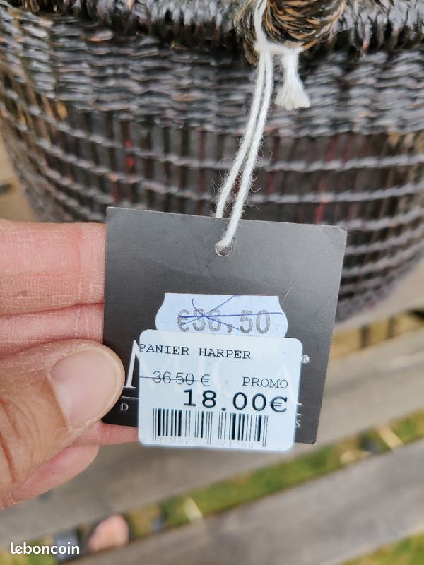 Panier tressé déco (image 4)