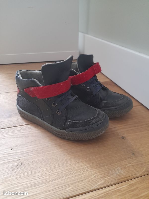 Chaussures cuir garcon (image 1)