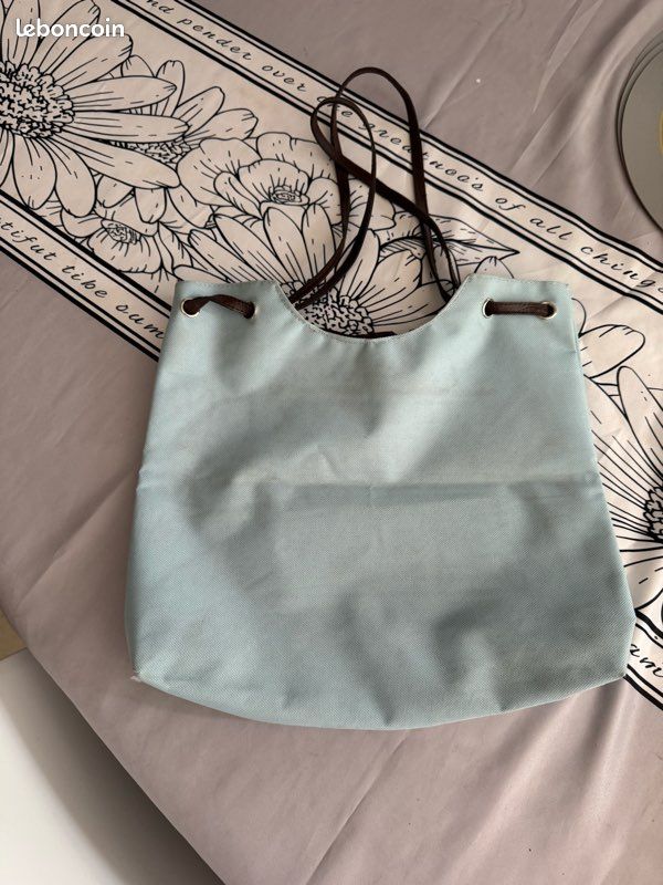 Sac à main bleu ciel (image 3)