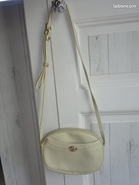 Sac à main cuir bandoulière H Paris (Hexagona ?) (image 8)