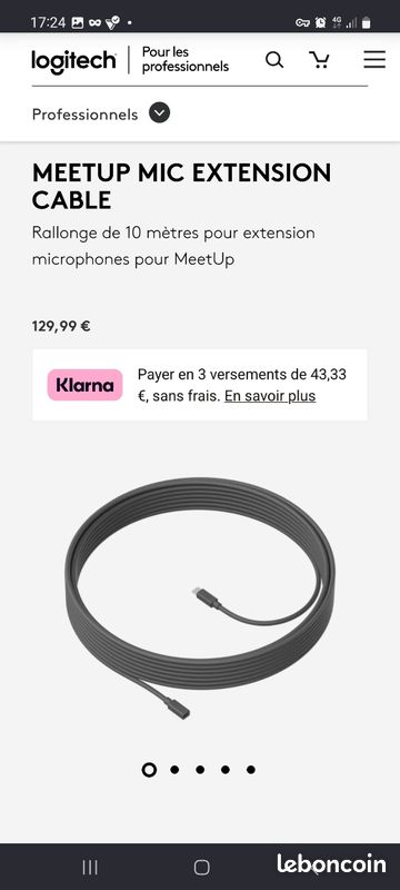 Ecran Iyyama 75' 4K - Système visio conférence - Support motorisé (image 4)