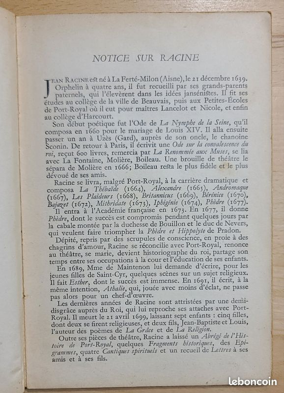 Littérature Française (image 5)