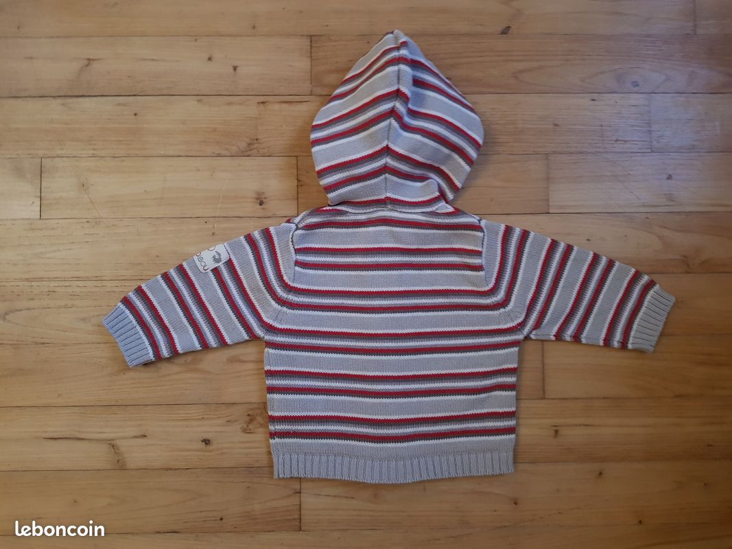 Sweat 3 mois Petit Bisou (image 2)
