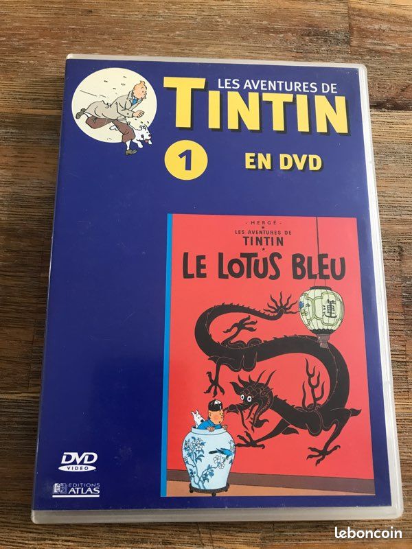Tintin en dvd le lotus bleu collection (image 1)