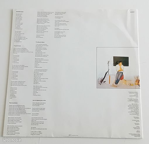 Un 33 tours de Michel Berger - Différences - 1985 (image 4)