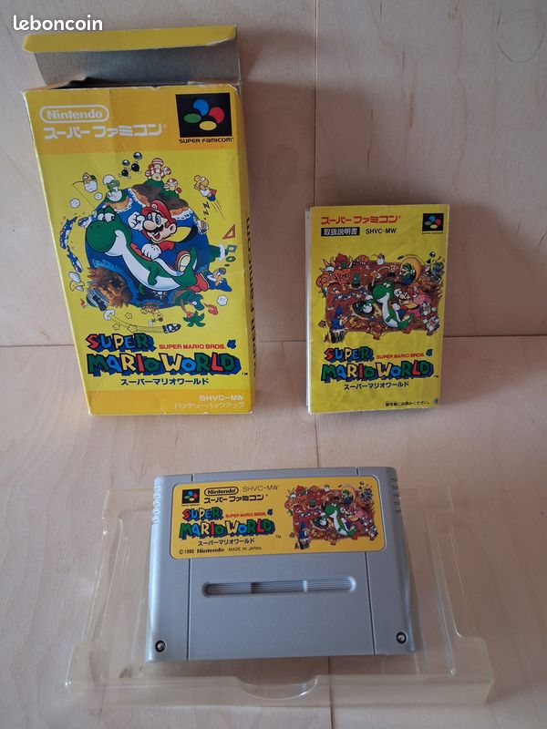 Super Mario World Mario Bros 4 Super Famicom Nintendo NTSC-J cib Jap (image 1)
