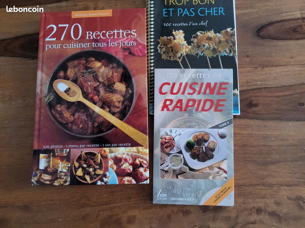 Livres recettes de cuisine (image 1)