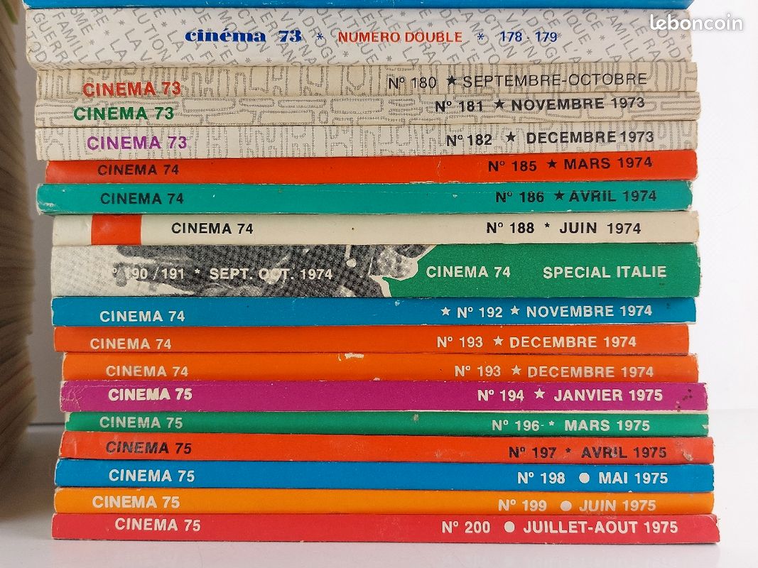 Lot de 91 numéros CINEMA LE GUIDE DU SPECTATEUR (image 6)