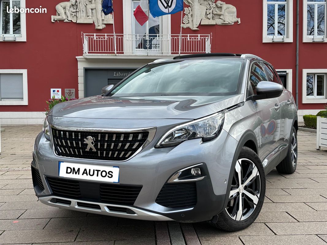 Peugeot 3008 phase 2 allure 1.2 e-thp 130ch 2017 83018 kms toit pano (image 1)