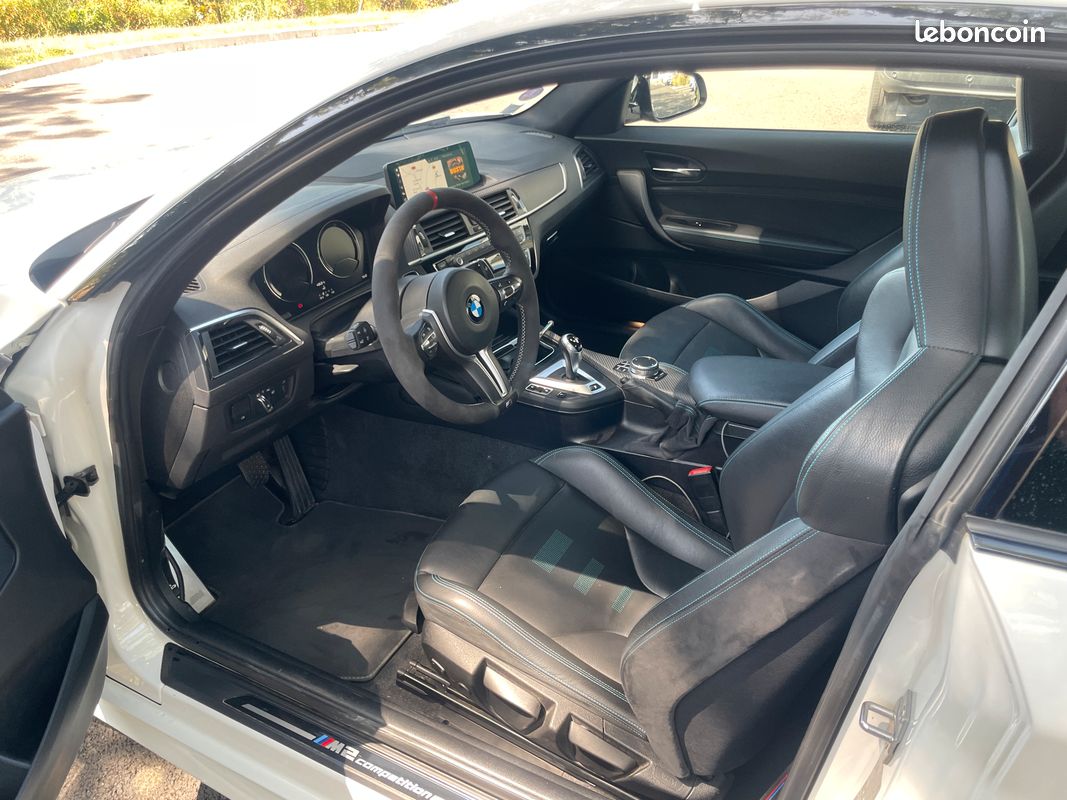 BMW M2 Compétition F87 – 410ch DKG7 – Blanc Alpin - Gros Freins M Sport - Sièges M2 (image 7)