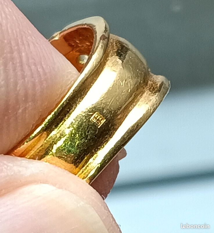 Bague or et diamants (image 6)
