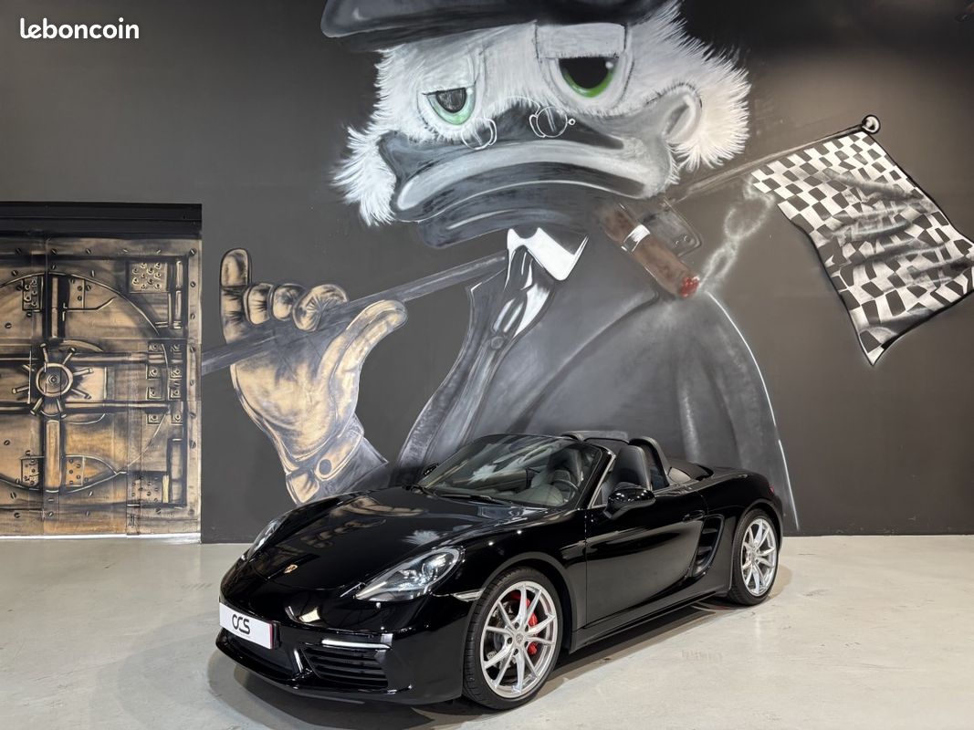 Porsche 718 Boxster S 350ch Echappement Sport Options++ (image 1)