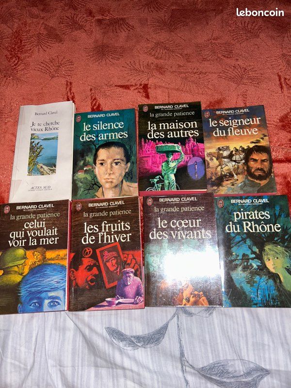 8 livres des Bernard Clavel (image 1)