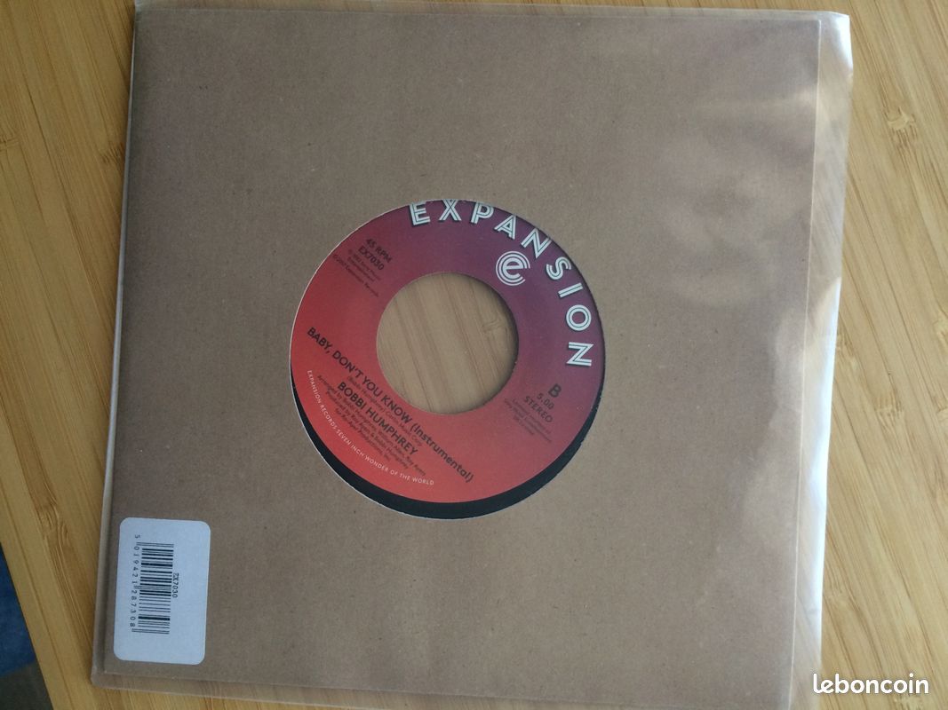 Bobbi Humphrey – Baby Don't You Know - 45t import UK (image 3)