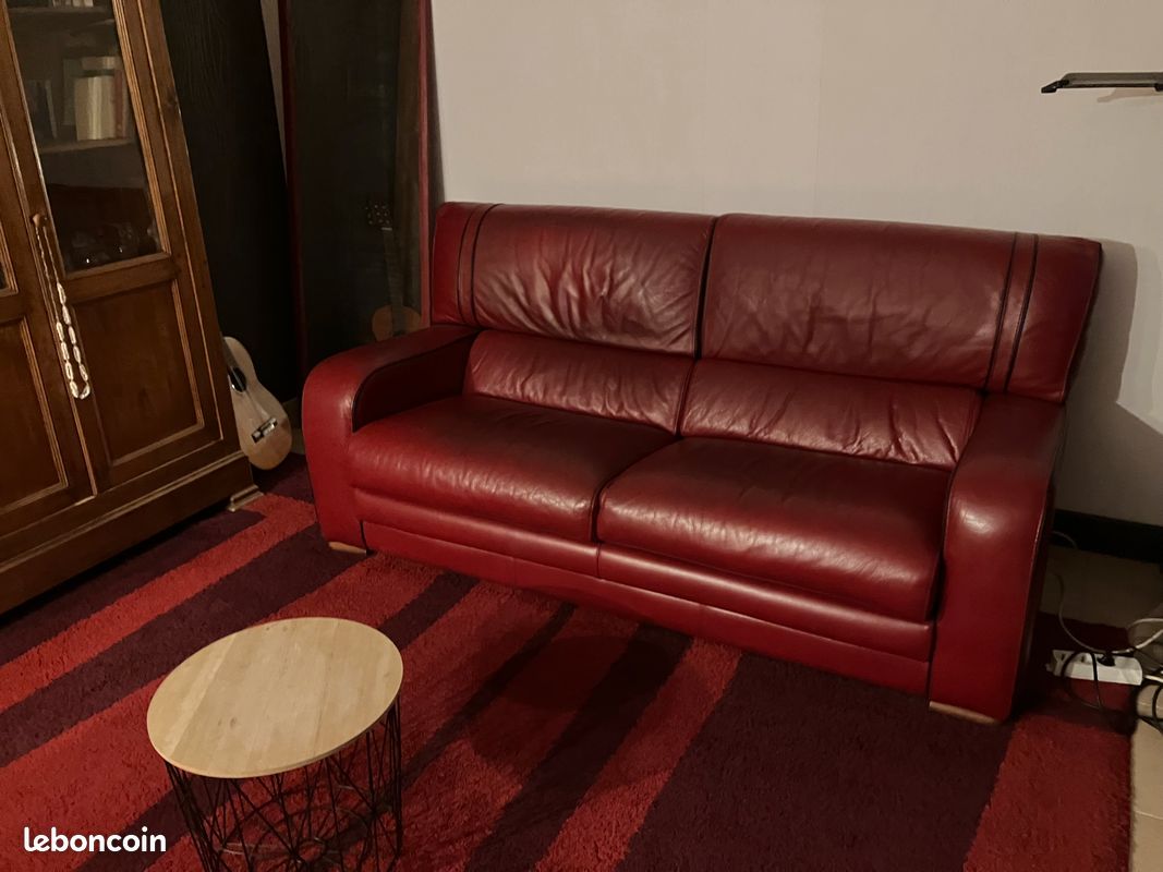 Canapé cuir (image 3)