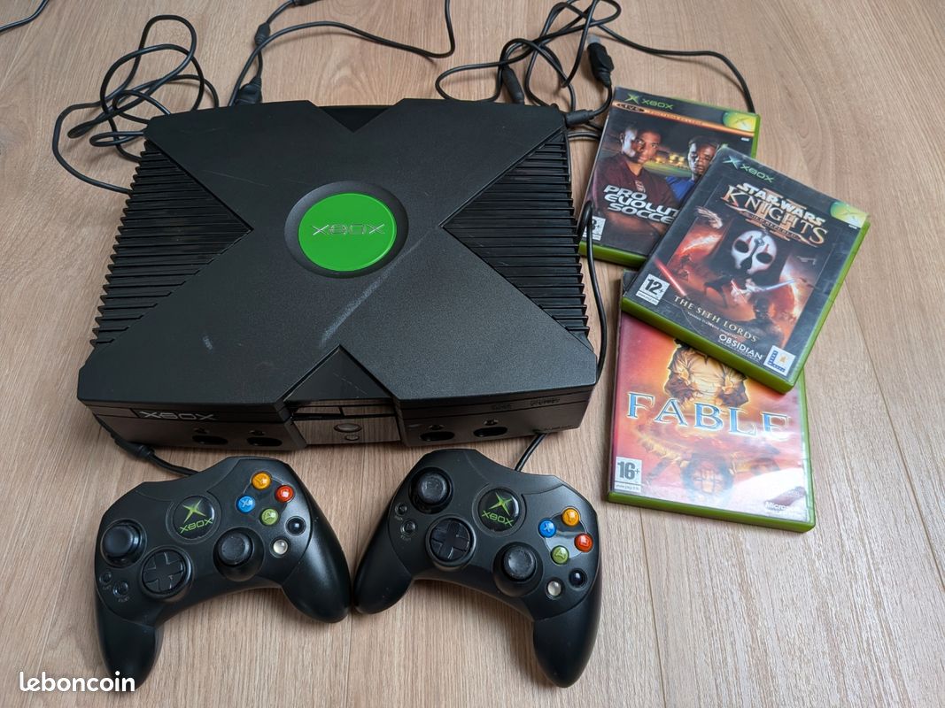 Xbox originale+ 3 jeux (image 1)