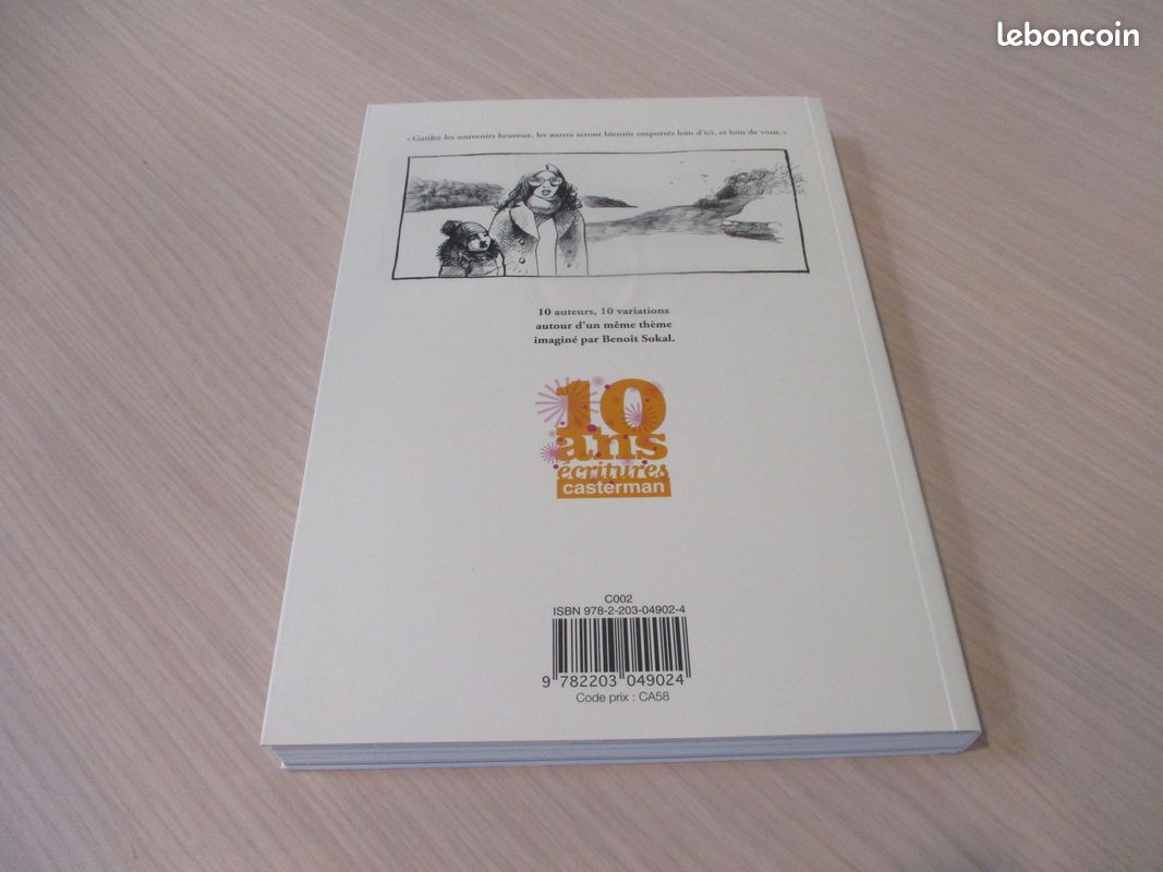 LA VILLA SUR LA FALAISE - collectif - éditions CASTERMAN ECRITURES 2012 (image 2)