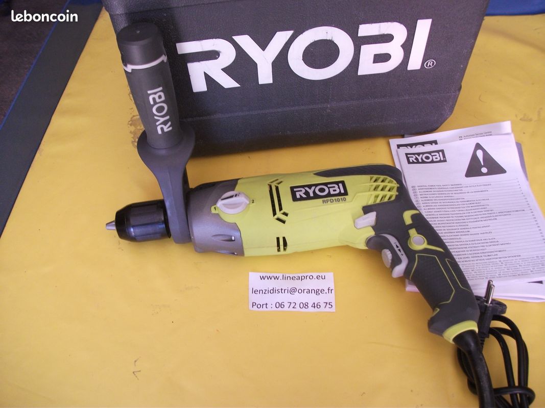 Perceuse à percussion RYOBY RDP1010. Tva sur facture (image 1)