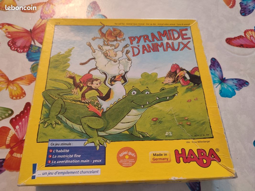 Jeu société enfant "pyramide d'animaux" (image 2)