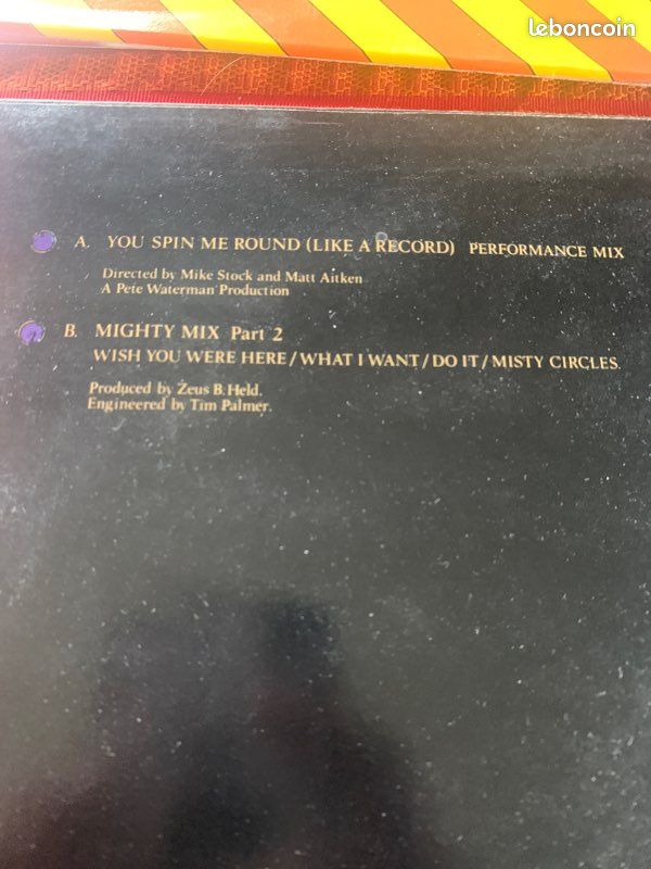Dead or alive maxi single 45Rpm (image 3)