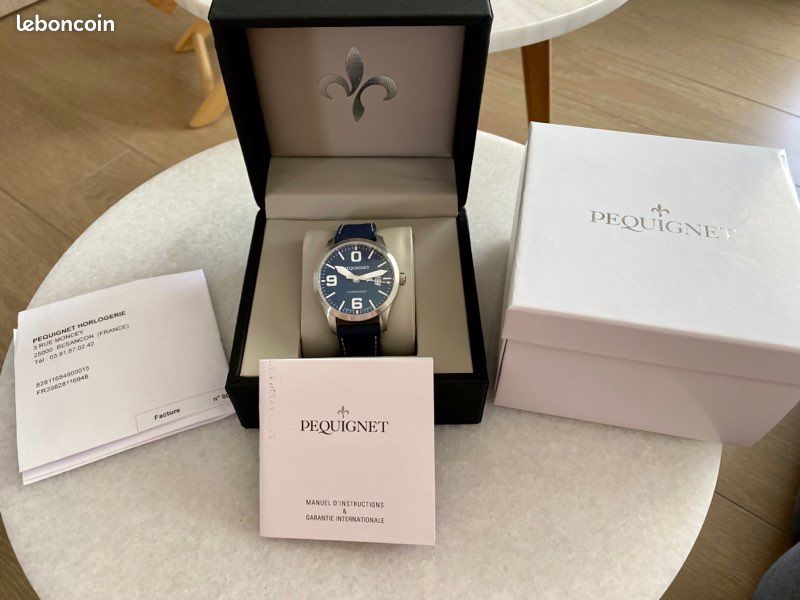 Pequignet Aviateur 42mm montre automatique (image 2)