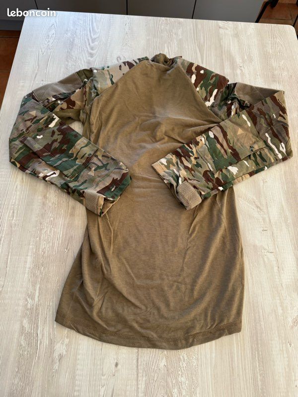 Chemise De Combat Tactique - Multicam Rip-Stop - Manches Courtes - Été - Ukraine