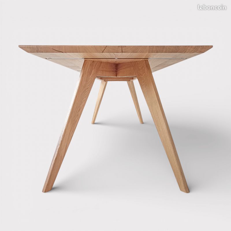 Table Artisan Bois Massif Design Sur Mesure (image 8)