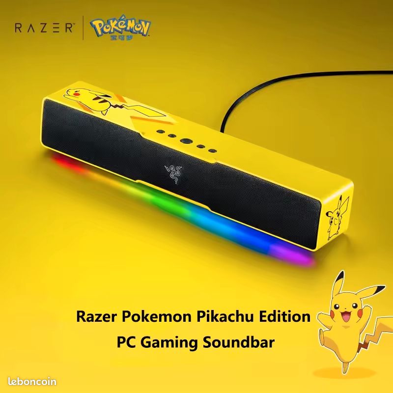 Barre de son Razer Léviathan v2x pokémon (image 1)