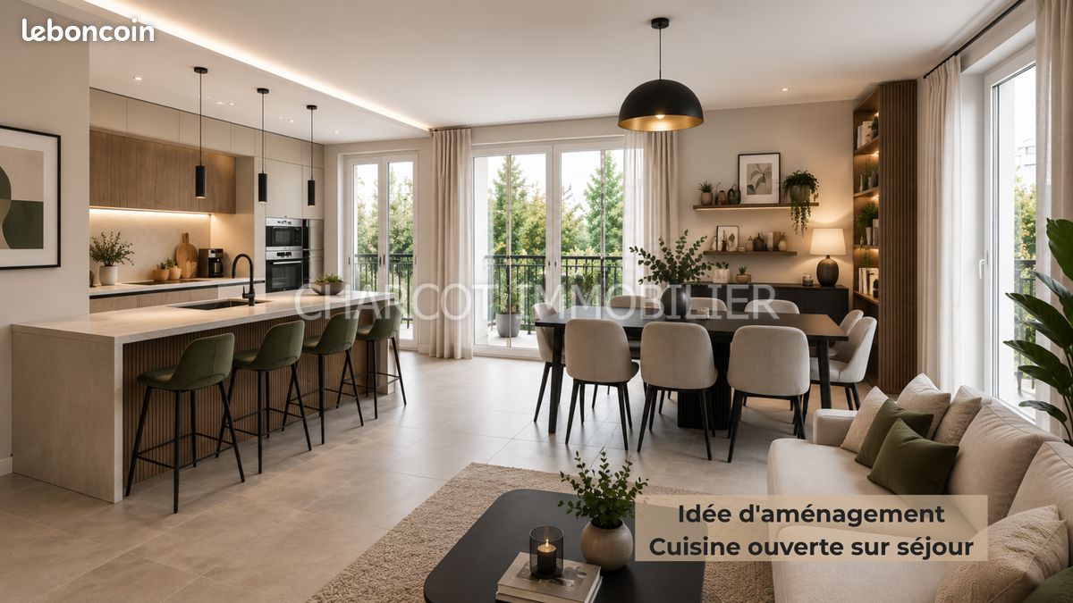 Appartement 4 pièces 75 m² · à Lyon · 75,5 m² · 289 000 €