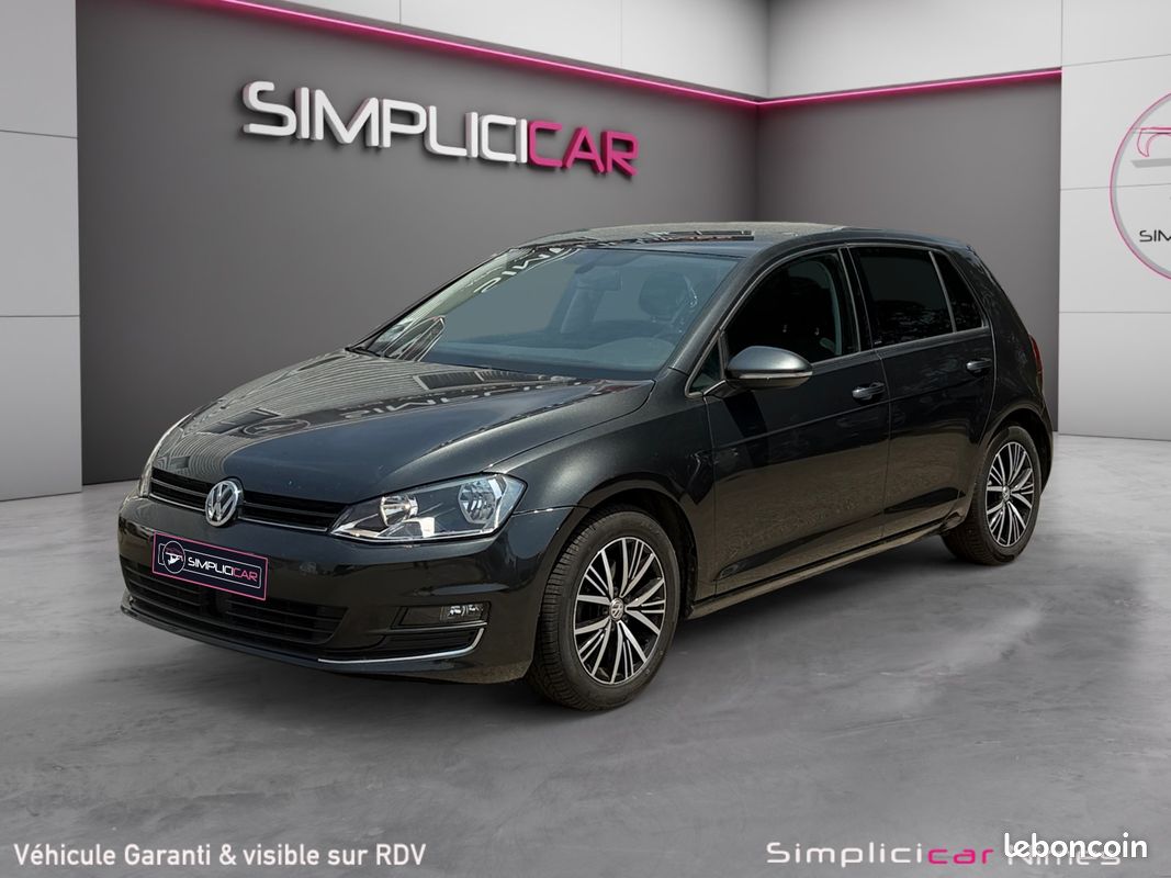 VOLKSWAGEN GOLF 7 VII 1.4 TSI 125 ALLSTAR MULTIFUEL - ACC - Caméra - Carplay - GARANTIE 12 MOIS (image 4)