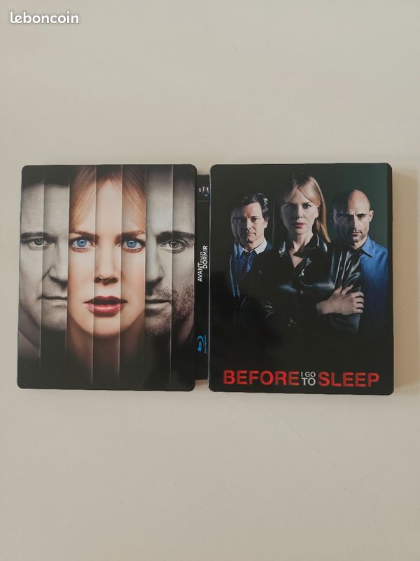 Steelbook custom avant d'aller dormir blu ray (image 1)