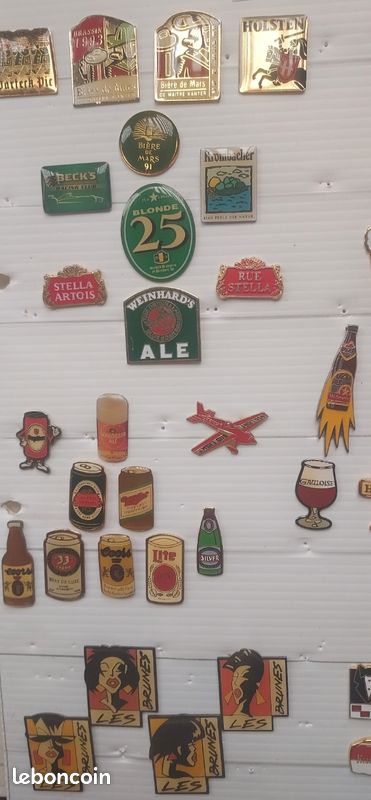 Lot pin's collection BIERES du monde (image 12)