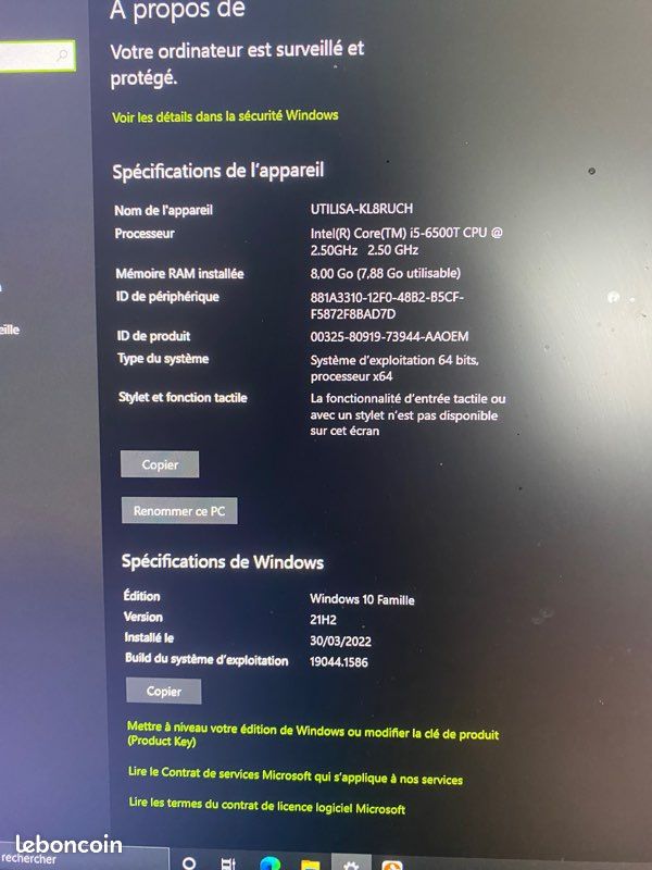 Mini PC HP ProDesk 600 G2 excellent état (image 4)