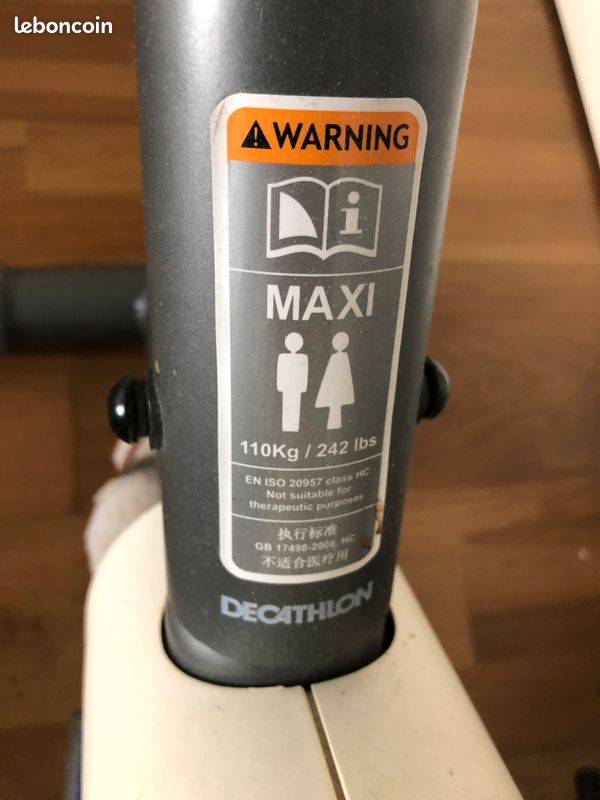 Vélo d’appartement domyos (image 4)